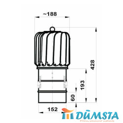 Antgalis Turbowent TULIPAN 150