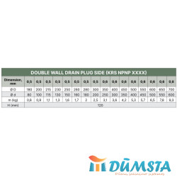 Dvisienis kondensato rinktuvas NPNP (šoninis) SR-50